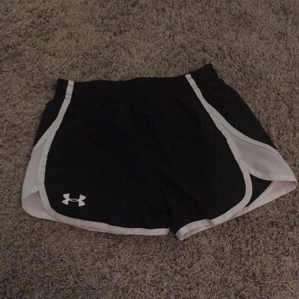 Girls under armor shorts